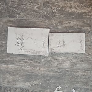 Set of matching storage books wooden like very sturdy